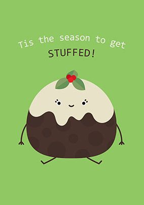 Photo of Get Stuffed Christmas Card