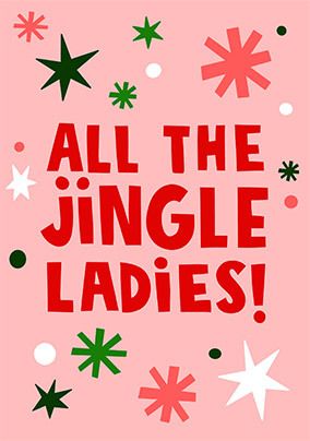 Photo of All The Jingle Ladies Christmas Card
