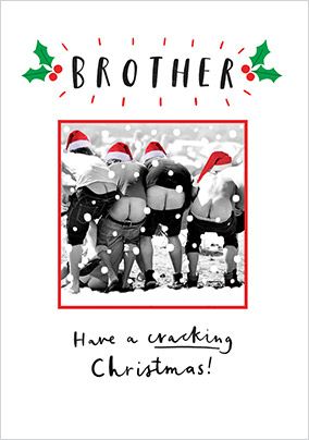 Photo of Brother Have A Cracking Christmas Card