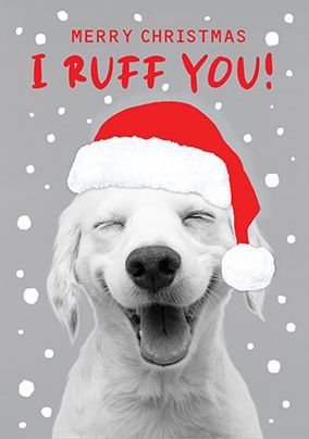 Photo of I Ruff You Merry Christmas Card