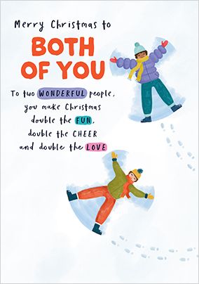 Photo of To Both Of You Christmas Verse Card