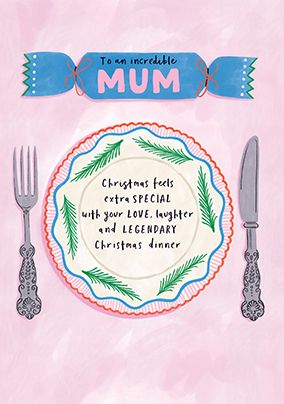 Photo of Mum Christmas Verse Card