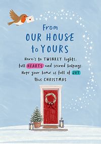 Tap to view From Our House To yours Christmas Verse Card