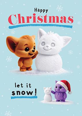 Photo of Wimzee Let It Snow Christmas Card
