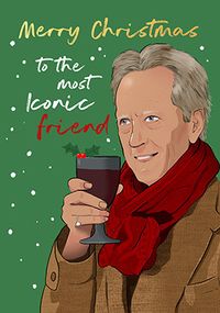 Tap to view Richard E Grant Iconic Friend Christmas Card