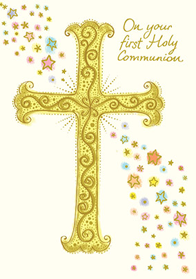 First Holy Communion Card