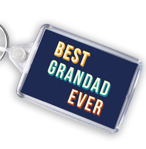 Best Grandad Ever Keyring