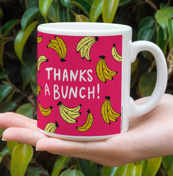 Thanks a Bunch Bananas Mug