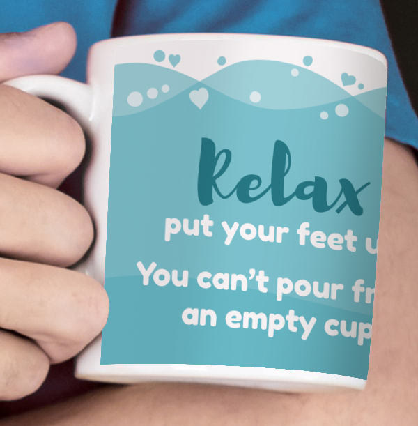 Put Your Feet Up and Relax Mug