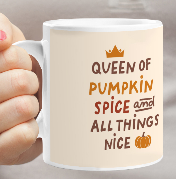 Pumpkin Spice Queen Mug