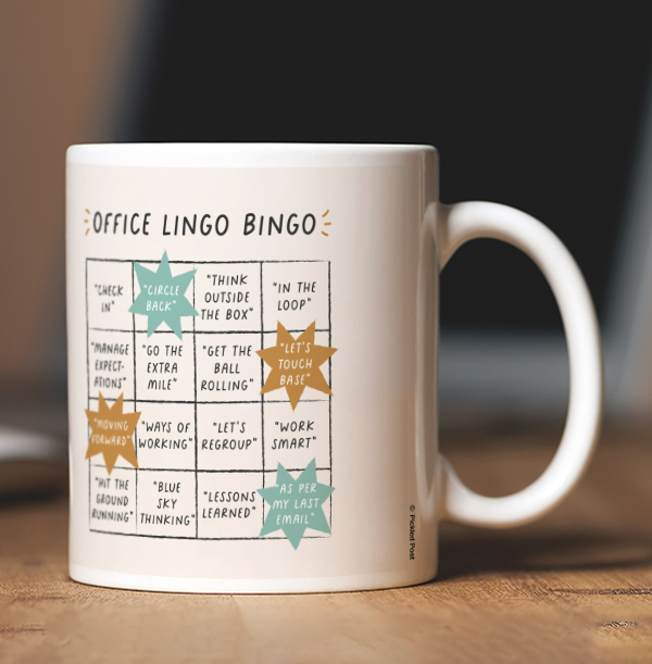 Office Lingo Bingo Mug