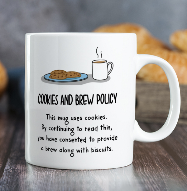 Cookies & Brew Policy Mug