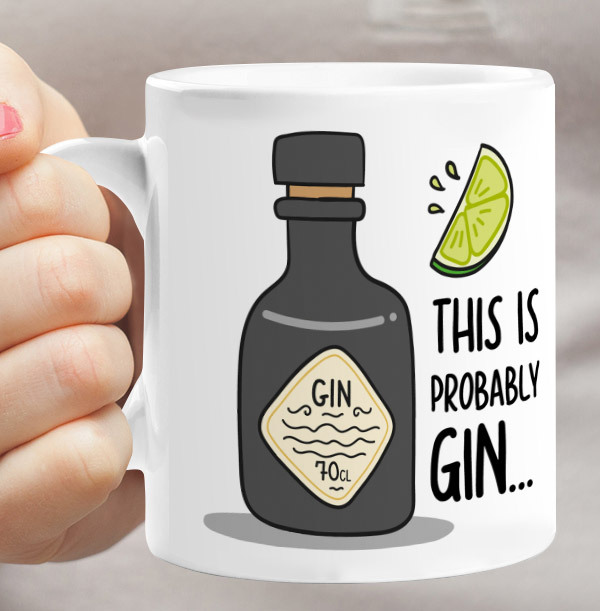 This Is Probably Gin Mug