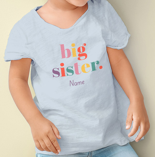 Big Sister Toddlers T-Shirt
