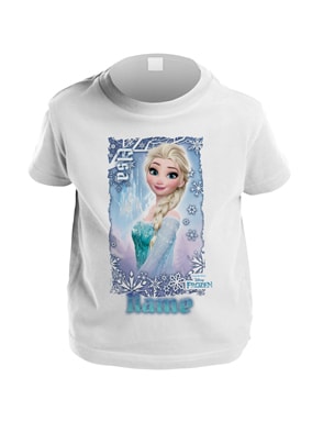Disney Frozen Personalised Kids T-Shirt - Elsa