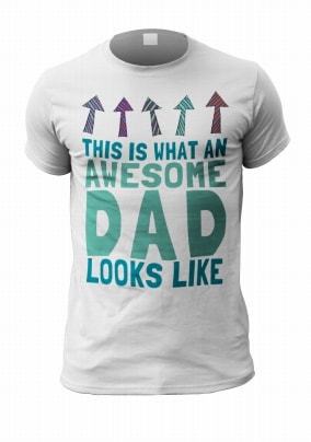 This Is What An Awesome Dad Looks Like T-Shirt