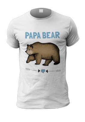 Papa Bear Men's T-Shirt