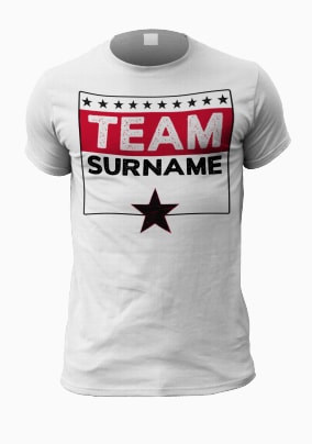 Family Team Personalised Men's T-Shirt