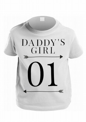Daddy's Girl 01 Personalised T-Shirt