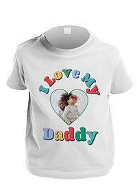 Tap to view I Love My Daddy Personalised Photo T-Shirt