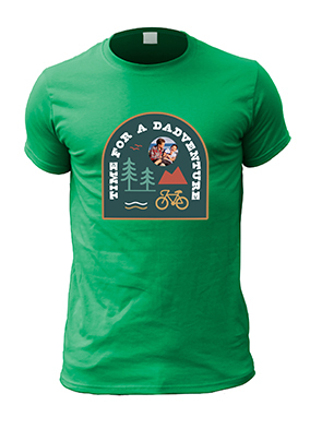 Time for a Dadventure Photo Tshirt