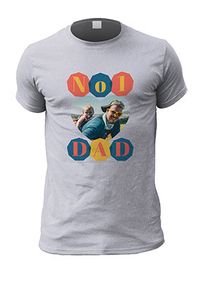 Tap to view No 1 Dad Personalised Photo Tshirt