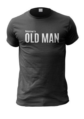 Photo of Name's Old Man Personalised T-Shirt