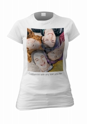 Customise your own Photo Female T-Shirt