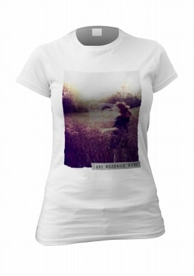 Full Photo Grunge Effect Personalised T-Shirt