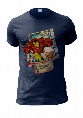Iron Man Personalised Marvel Comics T Shirt Funky Pigeon