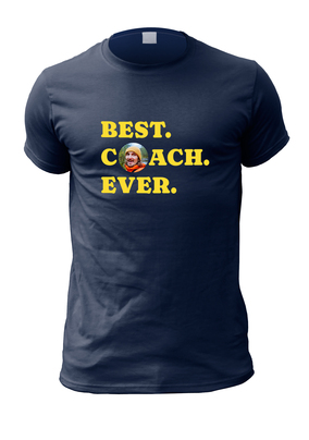 Best Coach Ever Photo Personalised T-Shirt