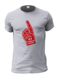 Tap to view No 1 Coach Personalised T-Shirt