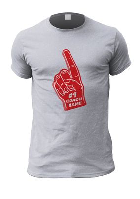 Photo of No 1 Coach Personalised T-Shirt
