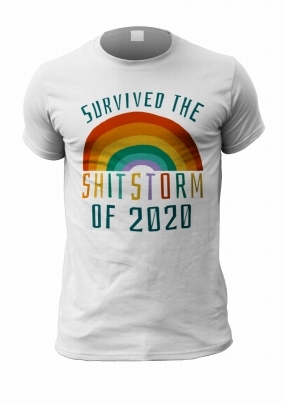 Survived the Sh*tstorm Personalised T-Shirt