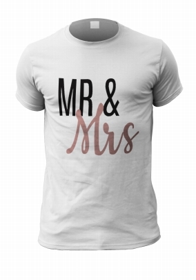 Mr & Mrs Personalised T-Shirt