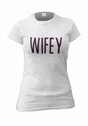 Wifey Personalised T-Shirt