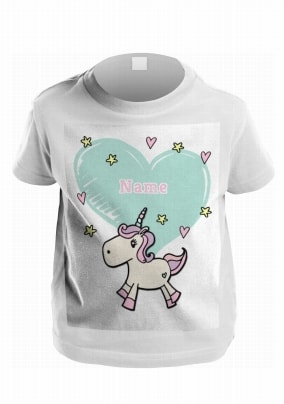 Unicorn Personalised Kids T-Shirt