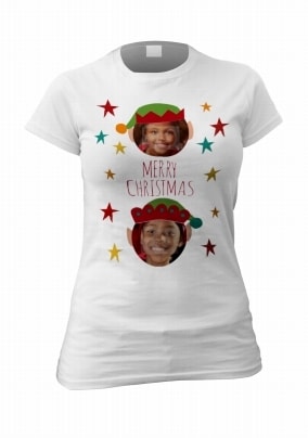Merry Christmas Multi-Photo T-Shirt