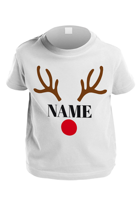 Little Reindeer Personalised T-Shirt