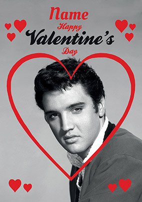 Elvis Valentine Card
