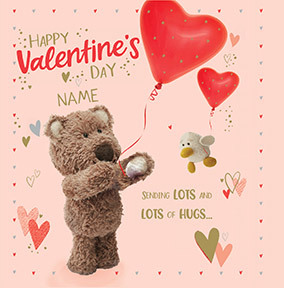 Barley Bear Valentine Card