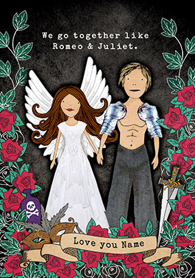 Like Romeo & Juliet Personalised Card