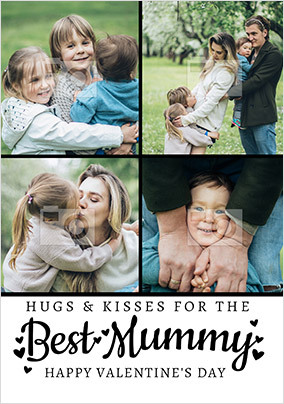 Best Mummy Photo Valentine's Card