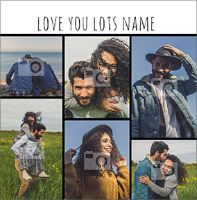 Love You Lots Photo Card