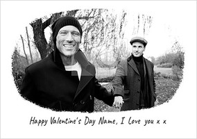 Valentine's I Love You Photo Card
