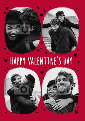 Happy Valentine's Day Multi-Photo Card