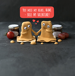 Cheesy Valentine's Day card - Melt my Heart