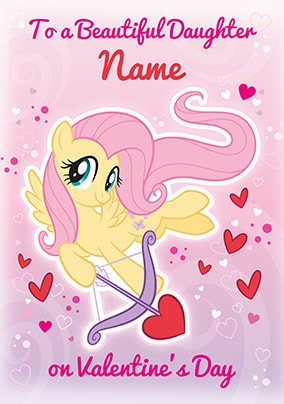 My Little Pony - Beautiful Daughter Valentines Card