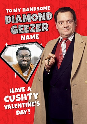 Diamond Geezer Photo Valentines Card