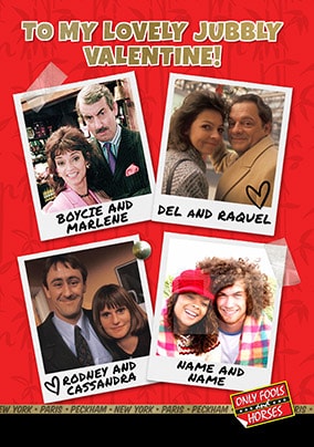 Lovely Jubbly Valentine Photo Card